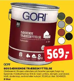 jem & fix GORI 605 Dækkende Træbeskyttelse tilbud