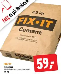 jem & fix FIX-IT Cement tilbud