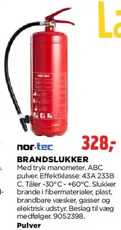 jem & fix Brandslukker (pulver) tilbud