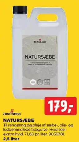 jem & fix Natursæbe (rengøring/pleje) tilbud