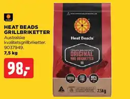 jem & fix Heat Beads Grillbriketter tilbud