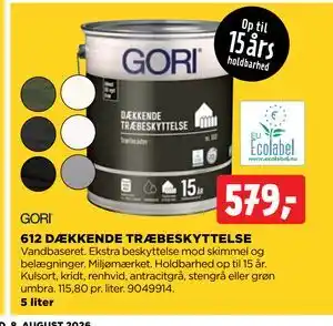 jem & fix 612 DÆKKENDE TRÆBESKYTTELSE tilbud