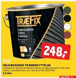 jem & fix HELDÆKKENDE TRÆBESKYTTELSE tilbud