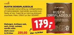 jem & fix RUSTIK BORDPLADEOLIE tilbud