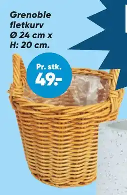 Bilka Grenoble fletkurv tilbud