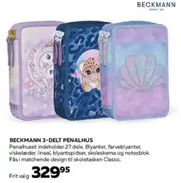 Bog & idé BECKMANN 3-DELT PENALHUS tilbud