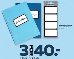 Bog & idé Bogbind Skolebogsetiketter tilbud