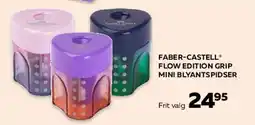 Bog & idé Faber-Castell Flow Edition Grip mini blyantspidser tilbud