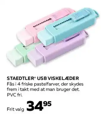 STAEDTLER USB viskelæder