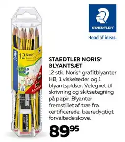Bog & idé STAEDTLER Noris blyantsæt tilbud