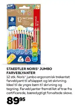 Bog & idé STAEDTLER Noris Jumbo farveblyanter tilbud