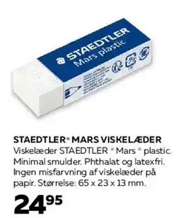 Bog & idé STAEDTLER Mars viskelæder tilbud