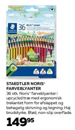 Bog & idé STAEDTLER Noris farveblyanter, 36 stk. tilbud