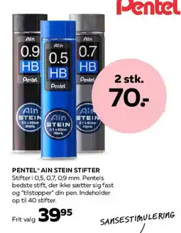 Bog & idé PENTEL AIN STEIN STIFTER tilbud