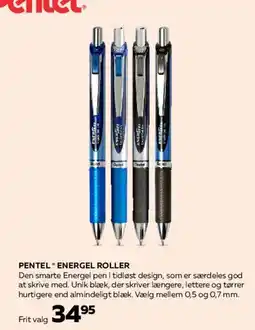 Bog & idé PENTEL ENERGEL ROLLER tilbud