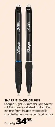 Bog & idé SHARPIE S-GEL tilbud