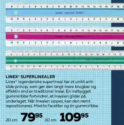 Bog & idé LINEX® SUPERLINEALER tilbud