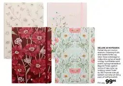 Bog & idé DELUXE A5 NOTESBOG tilbud