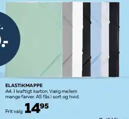 Bog & idé Elastikmappe tilbud
