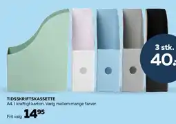 Bog & idé Tidsskriftskassette tilbud