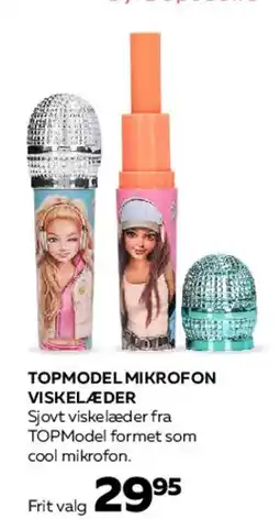 Bog & idé TOPMODEL MIKROFON VISKELÆDER tilbud