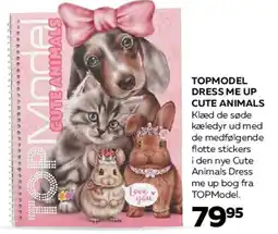 Bog & idé TOPMODEL DRESS ME UP CUTE ANIMALS tilbud
