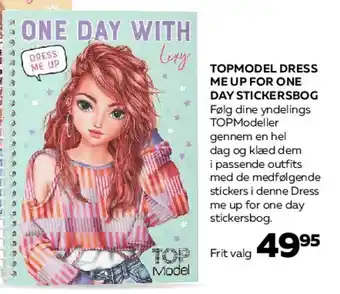 TOPMODEL DRESS ME UP FOR ONE DAY (ONE DAY WITH) STICKERSBOG