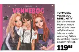 Bog & idé TOPMODEL VENNEBOG REBEL KITTY tilbud