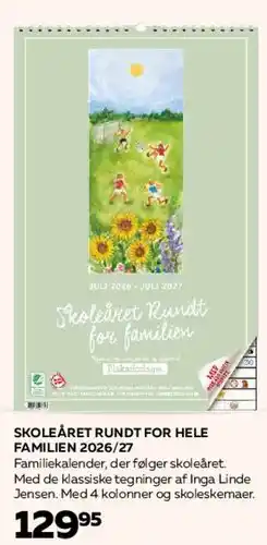 Bog & idé Skoleåret rundt for hele familien 2026/27 tilbud