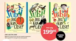 Bog & idé JUBI! JEG KAN LÆSE! tilbud