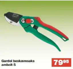 Bauhaus Gardol beskæresaks ambolt S tilbud