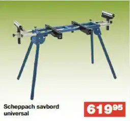 Bauhaus Scheppach savbord universal tilbud