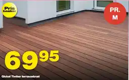 Bauhaus Global Timber terrassebræt tilbud