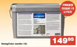 Bauhaus SwingColor vævlim 15L tilbud