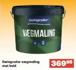 Bauhaus Swingcolor vægmaling mat hvid tilbud