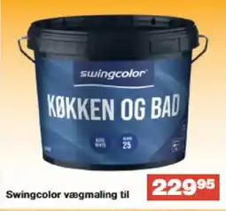 Bauhaus Swingcolor vægmaling til tilbud