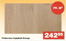 Bauhaus Timberman vinylplank Novego tilbud