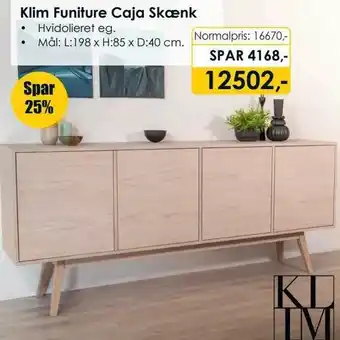 Erling - Christensen Klim Funiture Caja Skænk tilbud
