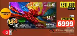 Power Lg 75" 4K Smart QNED MiniLED TV tilbud