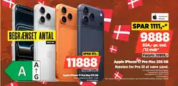 Power Authorized Reseller Apple iPhone 17 Pro Max 256 GB Næsten for Pro til at være sand. tilbud