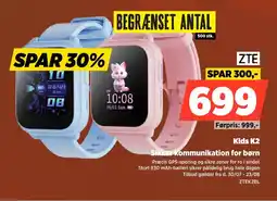 Power Zte Kids K2 Sikker kommunikation for børn tilbud