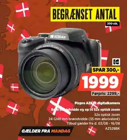 Power Pixpro AZ528 digitalkamera Bd bndvidde og op til 52x optisk zoom tilbud