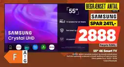 Power Samsung 55" 4K Smart TV tilbud
