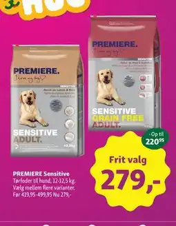 Maxi Zoo PREMIERE Sensitive tilbud