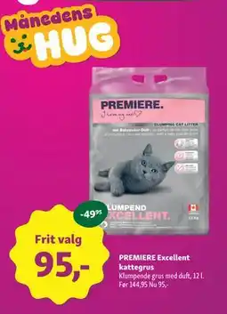 Maxi Zoo PREMIERE Excellent kattegrus tilbud