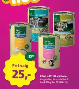 Maxi Zoo REAL NATURE vådfoder tilbud