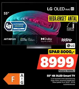 Power Lg 55" 4K OLED Smart TV tilbud