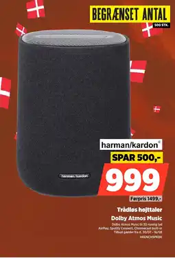 Power Harman/kardon Trådløs højttaler Dolby Atmos Music tilbud