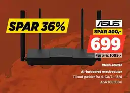 Power Asus Mesh-router Al-forbedret mesh-router tilbud