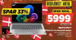 Power IdeaPad Slim 5 Kraftfuld Al i et ultratyndt design tilbud
